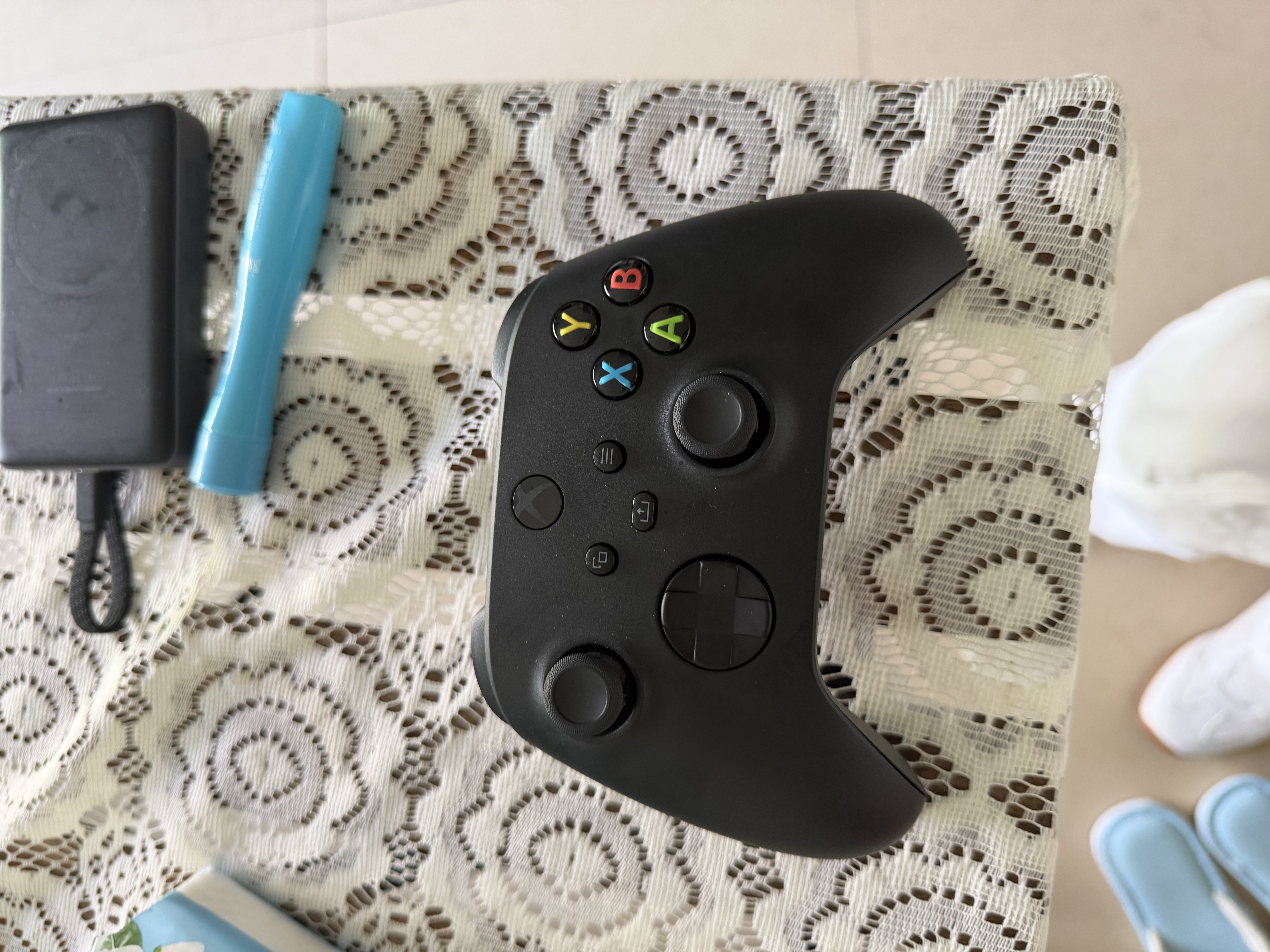 微软（Microsoft）XBOX无线游戏手柄 无线控制器 磨砂黑 蓝牙适配XBOX/PC/平板/手机Steam促销黑神话悟空 33号远征队 实拍图