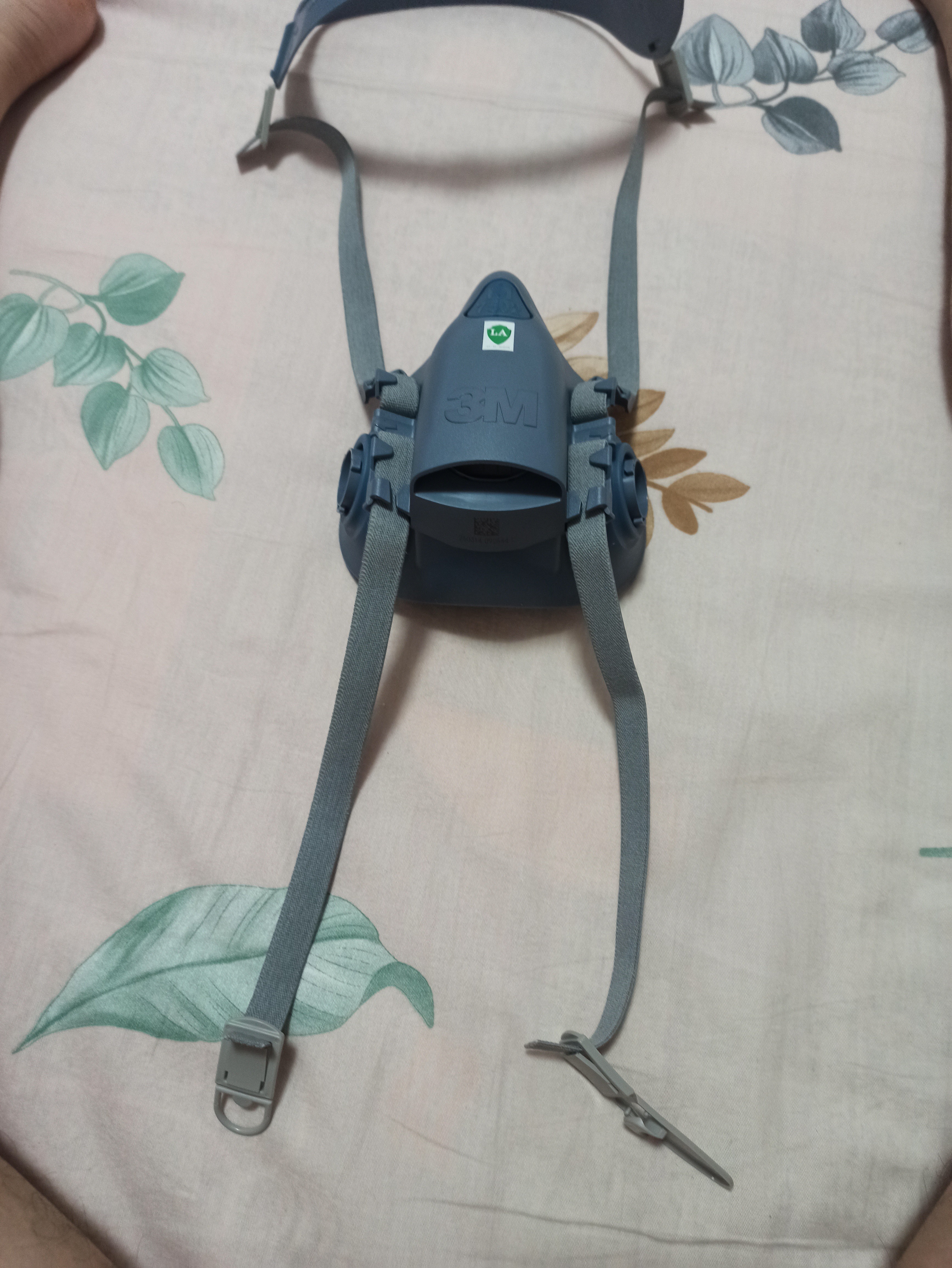 3M7502硅胶防毒面具口罩防尘防有毒气体防甲醛防有机蒸气等配6005 7件套消防面具 实拍图