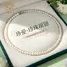 中国珠宝天然淡水珍珠项链妈妈款纯银吊坠母亲节生日礼物送婆婆岳母实用礼 实拍图