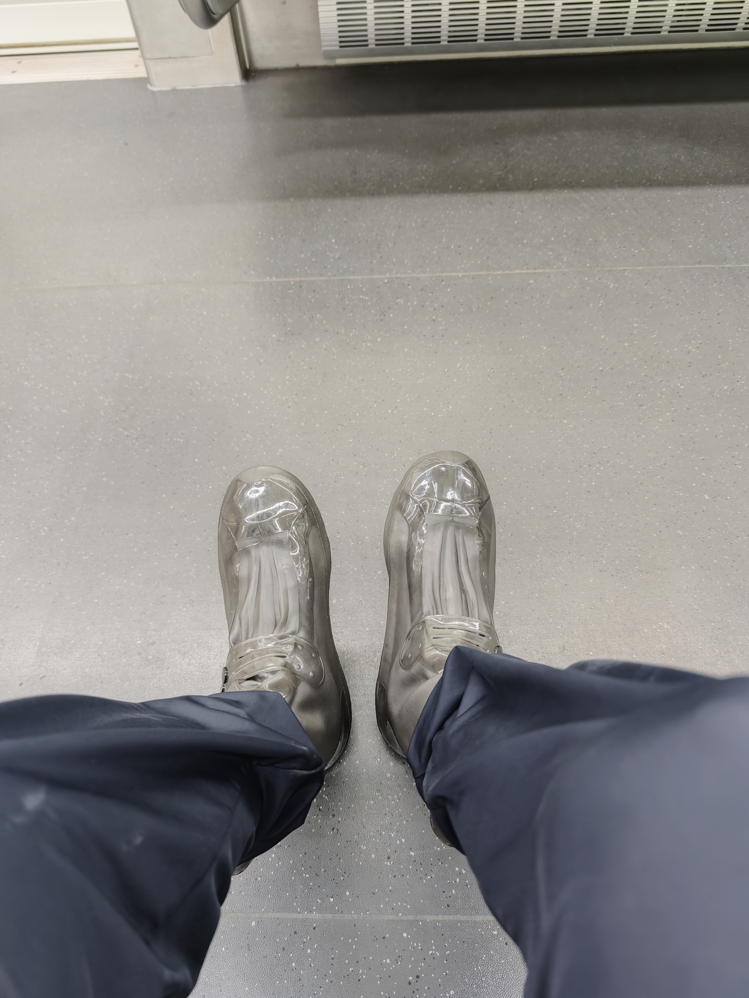 备美防水雨套鞋防雨防滑耐磨雨鞋成人男款反复用中高筒硅胶加厚水鞋 实拍图