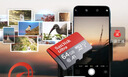 闪迪（SanDisk）64GB TF（MicroSD）内存卡 A1 U1 C10 至尊高速移动版存储卡 读速140MB/s 手机平板游戏机内存卡 实拍图