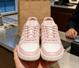 adidas COURTBEAT场下休闲篮球风板鞋男女阿迪达斯官方轻运动   白色/沙棕粉   36 实拍图