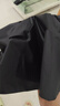 C'mon全自动晴雨伞三折大号防晒晴雨两用男曜石黑 10骨金圈木柄自动伞 实拍图