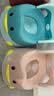 世纪宝贝（babyhood）儿童马桶坐便器 男女宝宝卡通小马桶 稳固大靠背114淘气鸭 藕粉 实拍图