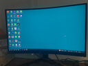 联想（Lenovo）拯救者27英寸 2K曲面 原生180Hz  护眼高色域  音箱  升降旋转 暗区突围电竞游戏显示器 R27qc-30 实拍图