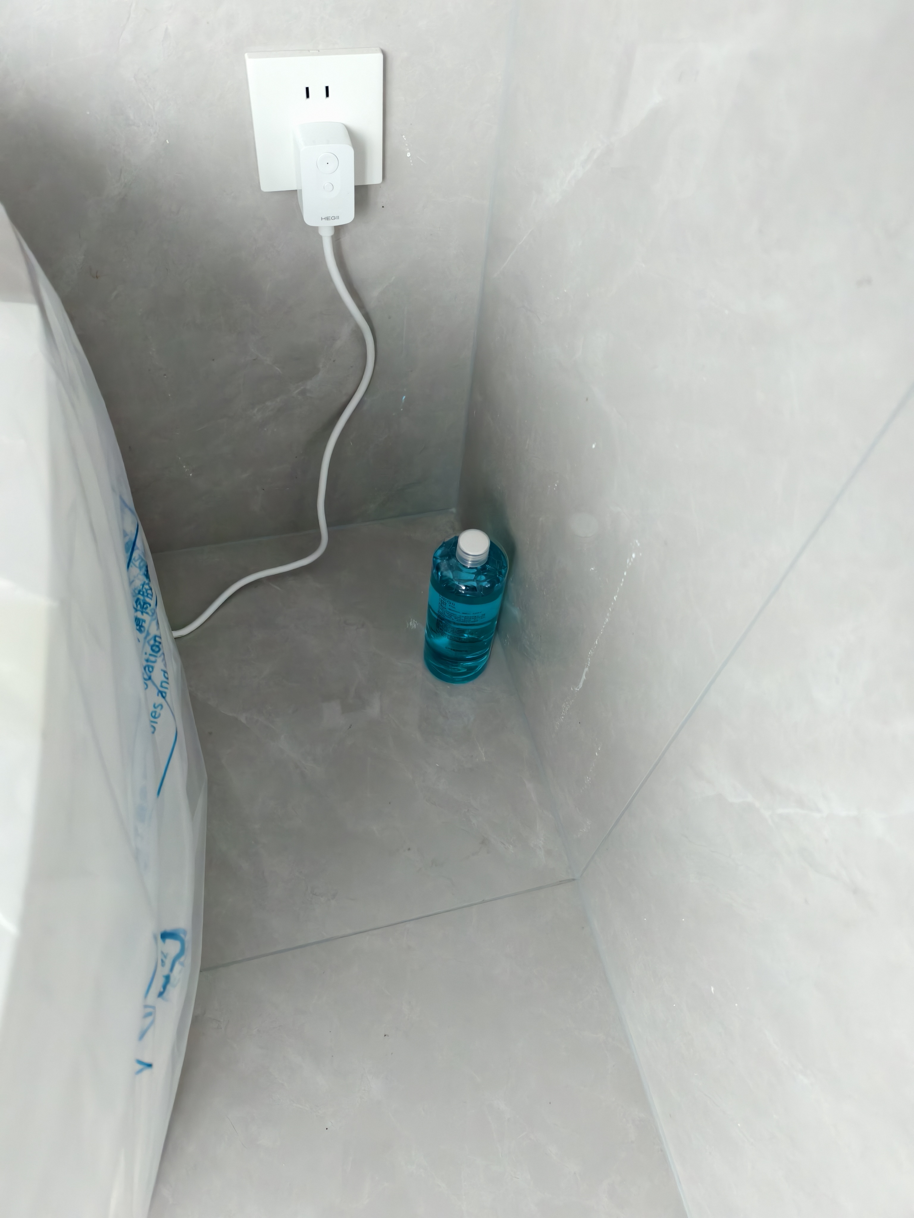 恒洁（HEGII）智能马桶舒沐洗全自动清洗加热烘干家用带水箱坐便器包安装送货 【爆款升级】五档感应翻盖+泡沫云盾H5Pro智享版 305坑距 （预留290-390mm） 实拍图