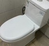 松鲸 卫浴家用马桶坐便器大冲力超漩虹吸式静音连体座便器小户型马桶 升级款【超大冲力】400坑距 实拍图