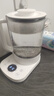 京东京造99%纯钛0涂层0胶水养生壶 1.5L煮茶壶11段恒温烧水壶 大容量电热水壶 健康茶篮煮茶器1000W速热 实拍图
