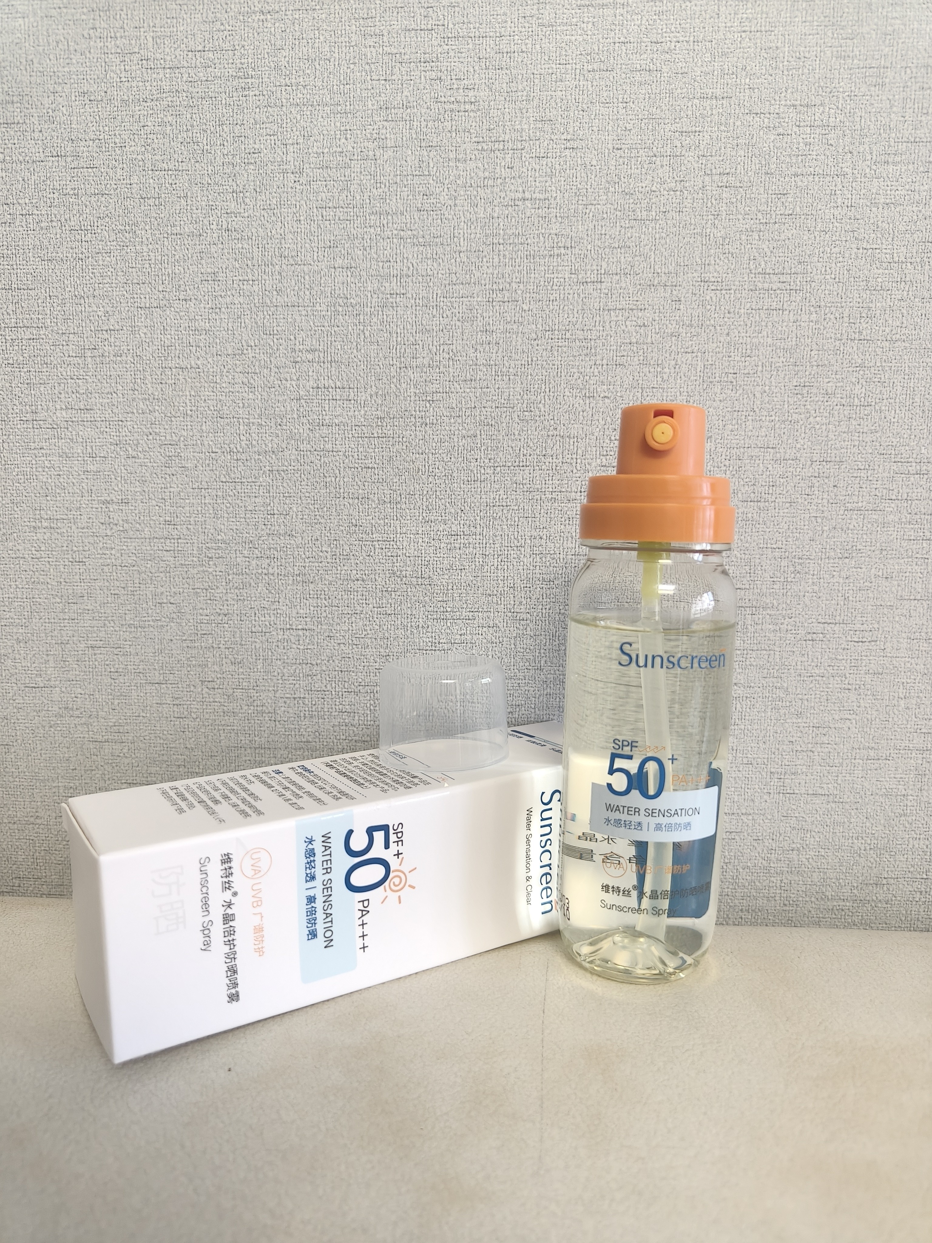 维特丝防晒喷雾霜男女高倍防水汗持久防紫外线儿童大人可上飞机排榜第一 实拍图