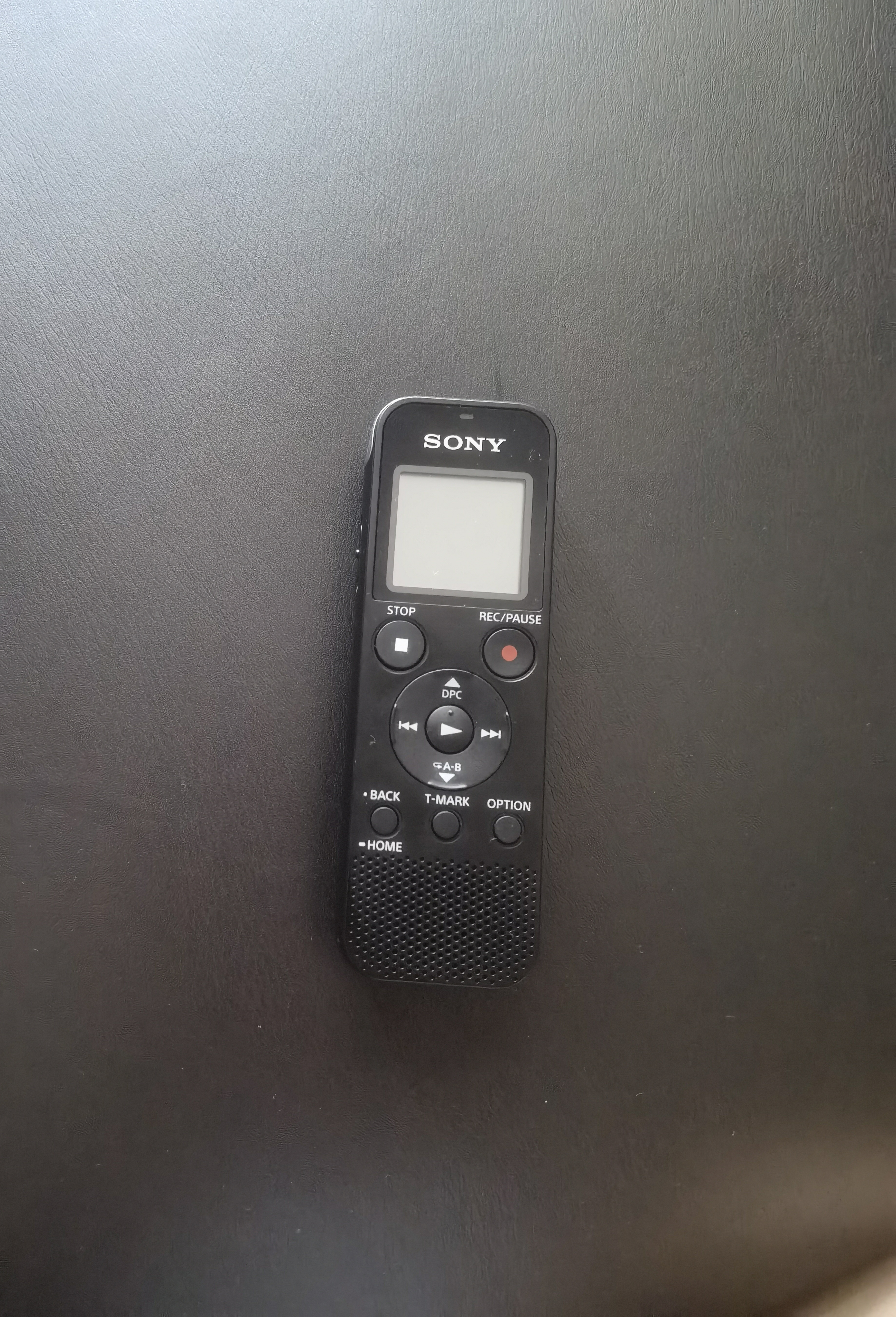 索尼（SONY）录音笔ICD-PX470 4GB 黑色 支持PCM线性录音 便携式学习商务采访 专业大直径扬声器 实拍图