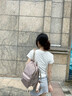 CinvaiKrose小c&k双肩包女2026新款大容量学生书包女旅行背包生日礼物送女友 瑞士糖杏Apricot【送女友老婆女生走心】 实拍图