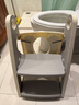 世纪宝贝（babyhood）儿童马桶辅助器 加大便圈阶梯座便器家用宝宝梯子 稳固防滑软垫款 实拍图