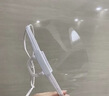 安美尚(ams)透明餐饮口罩 双面防雾食品级材质 50只防飞沫微笑厨房厨师酒店餐厅食堂卫生专用一次性塑料口罩 实拍图
