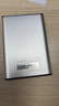 黑甲虫 (KINGIDISK) 500G USB3.0 移动硬盘 SLIM系列 2.5英寸 珍珠银 9.5mm金属纤薄 抗震抗压 SLIM500 实拍图