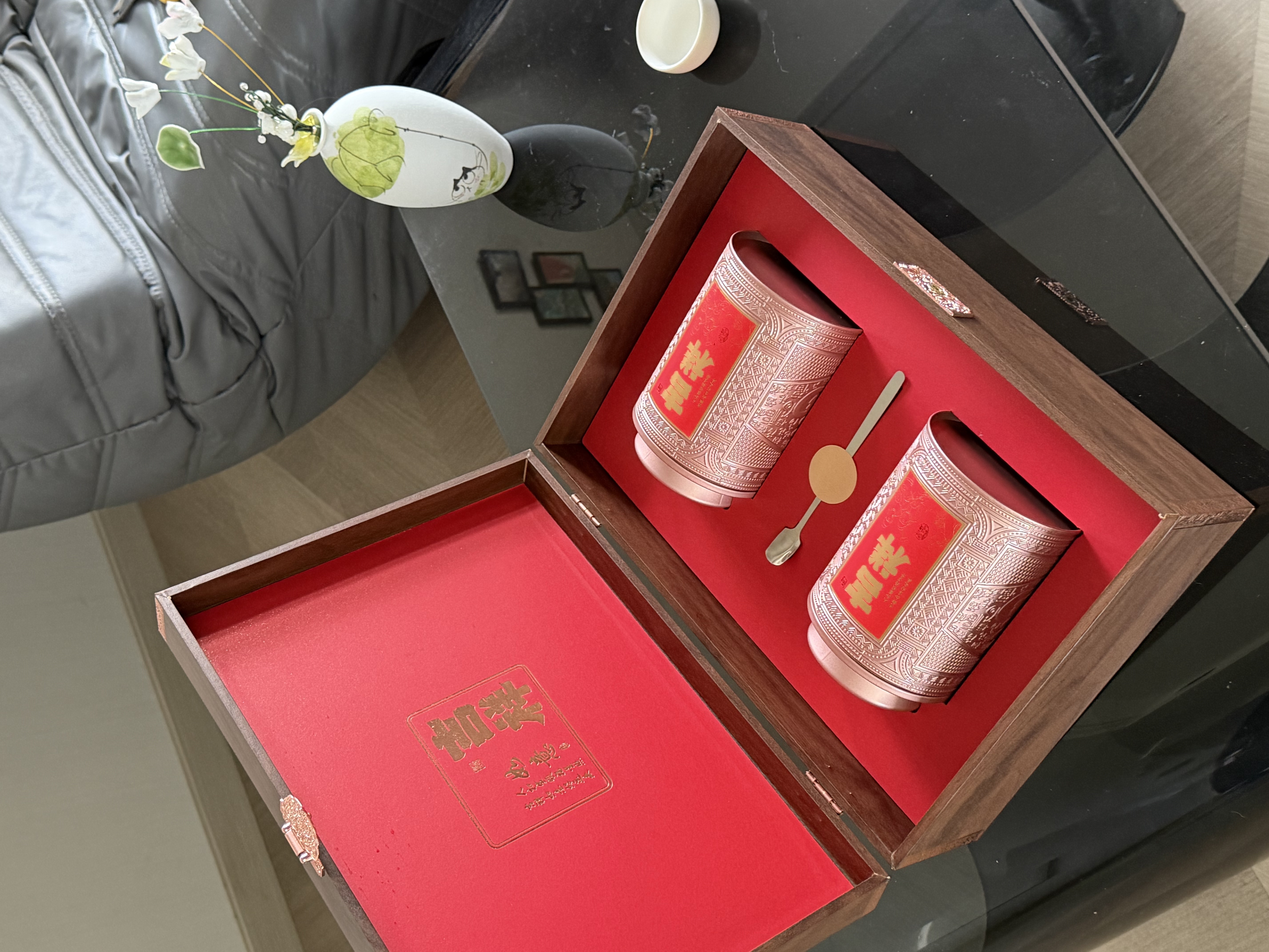 尖造小青柑茶叶礼盒柑普茶熟茶陈皮云南普洱茶中秋送礼品长辈领导300g 实拍图