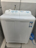 海尔（Haier）半自动双桶洗衣机 10KG 双电机双缸 家电国家补贴以旧换新京东自营 XPB100-81D2 实拍图