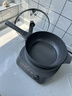 美的（Midea）钛陶电炒锅 电蒸锅 分体式电煮锅不沾多功能一体炒菜专用锅电火锅煎锅 4.3L煎饼锅HCG2818S配蒸笼 实拍图