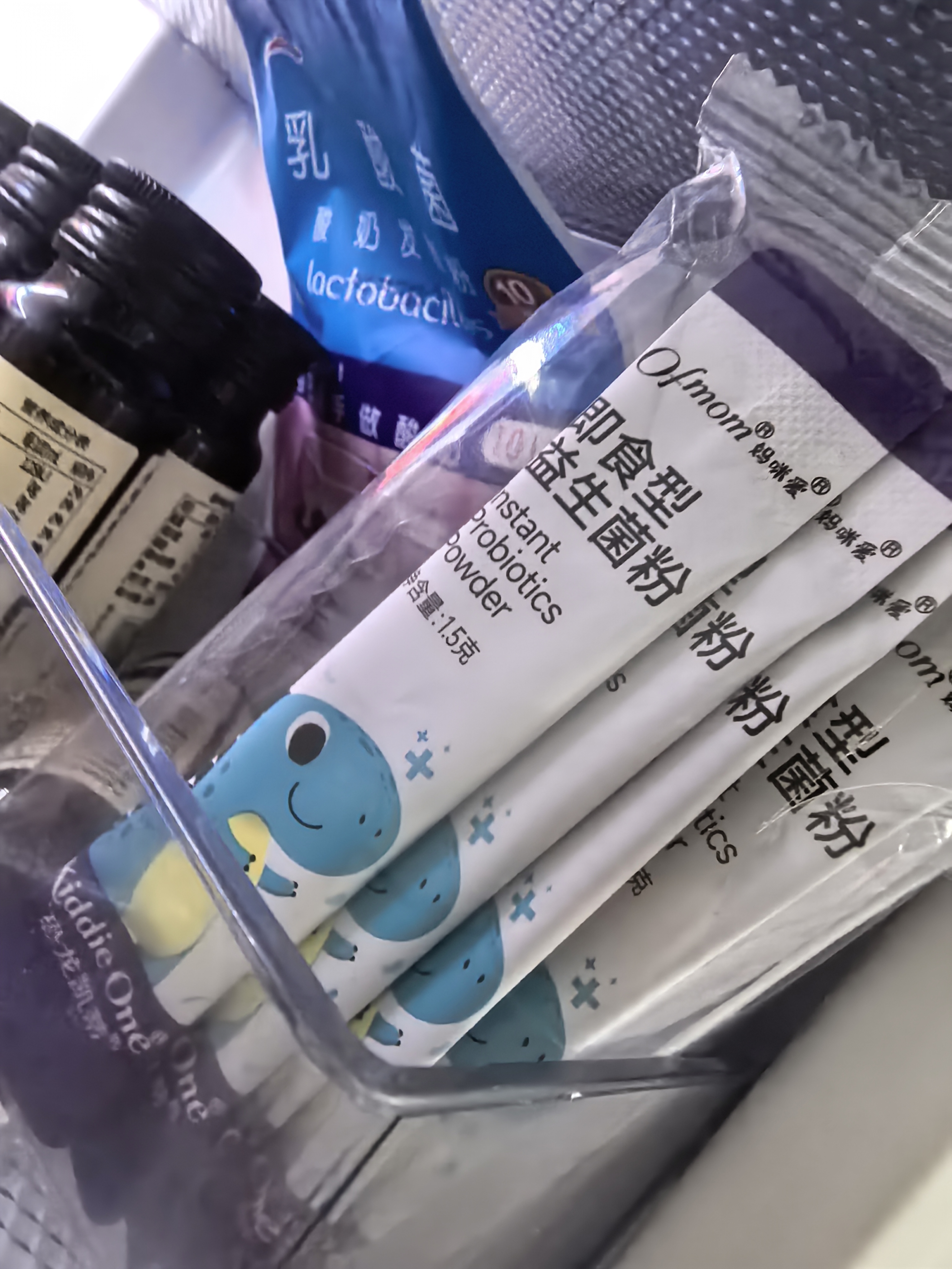 妈咪爱小恐龙婴幼儿益生菌GG+双岐杆菌Bb-12调理肠胃脾胃虚弱24支 实拍图