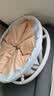 iuu婴儿游泳桶免安装 儿童洗澡桶 可折叠泡澡桶 家用新生儿游泳浴桶 【超大号-直径70cm】游泳桶+游泳圈 材质：母婴级面料，七层加厚保温 实拍图