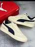 彪马（PUMA）经典透气休闲小白鞋男女款新款夏季运动板鞋CAVEN 391939 杏仁糖色-海军蓝-09 42 实拍图