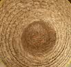 漫德莱草帽防晒遮阳帽夏季农民工地用劳保大沿包边草编帽50cm  3个装 实拍图