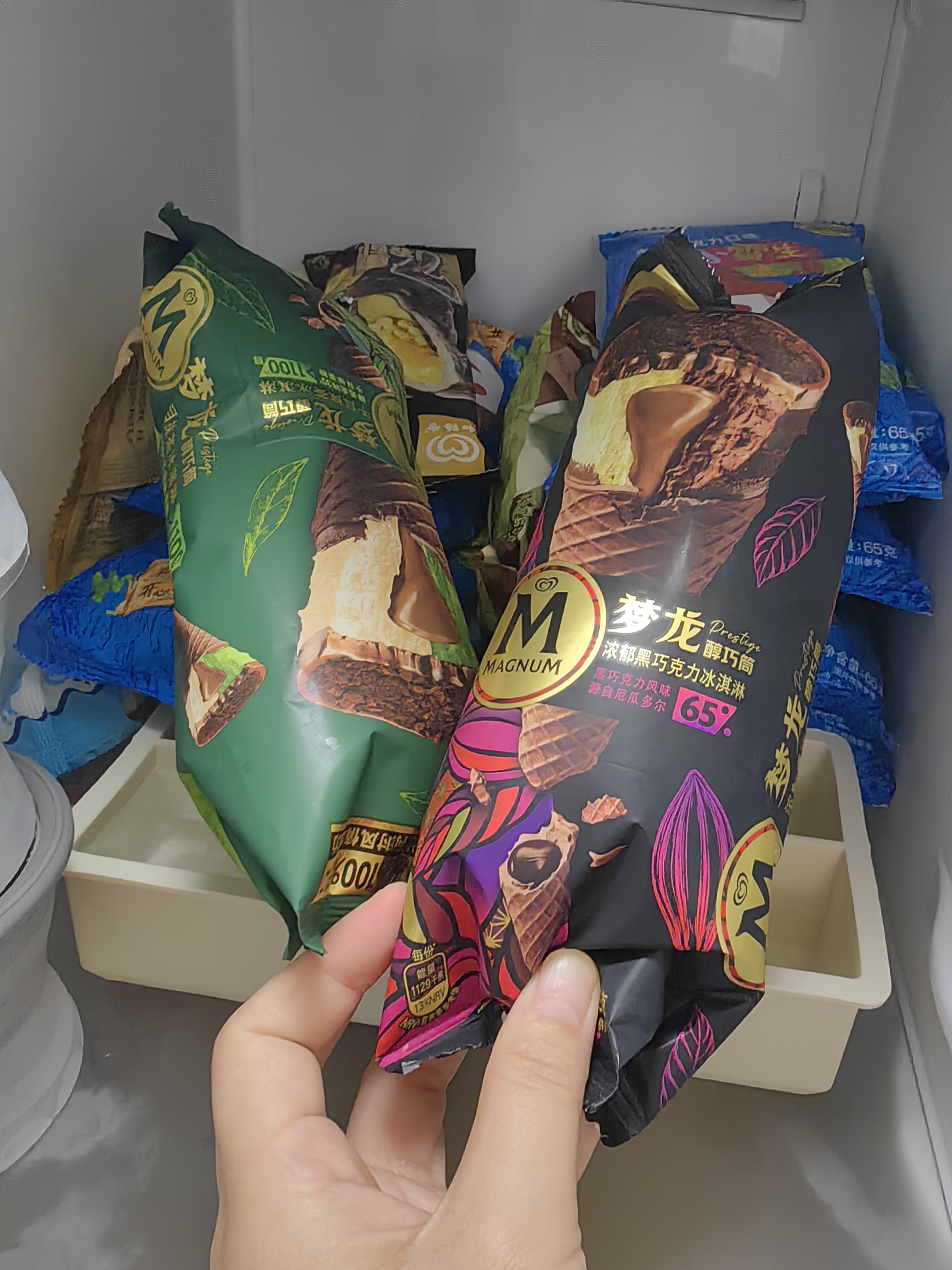 梦龙醇巧高定组合装 梦龙/醇巧筒/醇巧杯/可爱多14支 冰淇淋 实拍图