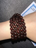 紫辰檀《千年树龄老料》满金星印度小叶紫檀手串男108颗佛珠项链女念珠 满金星紫檀手串108颗8mm男女款 实拍图