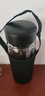 富光拾喜双层玻璃杯防烫茶杯直身商务车载便携带滤网大容量办公杯子800ml 实拍图
