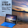 胜为Mini DP转HDMI转换器 高清雷电接口转接头 接显示器投影仪1080P 迷你DP黑 MN-1080 实拍图