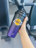 NBA咖啡杯球队限定渐变款不锈钢便携保温保冷水杯随行杯男女七夕礼物 实拍图