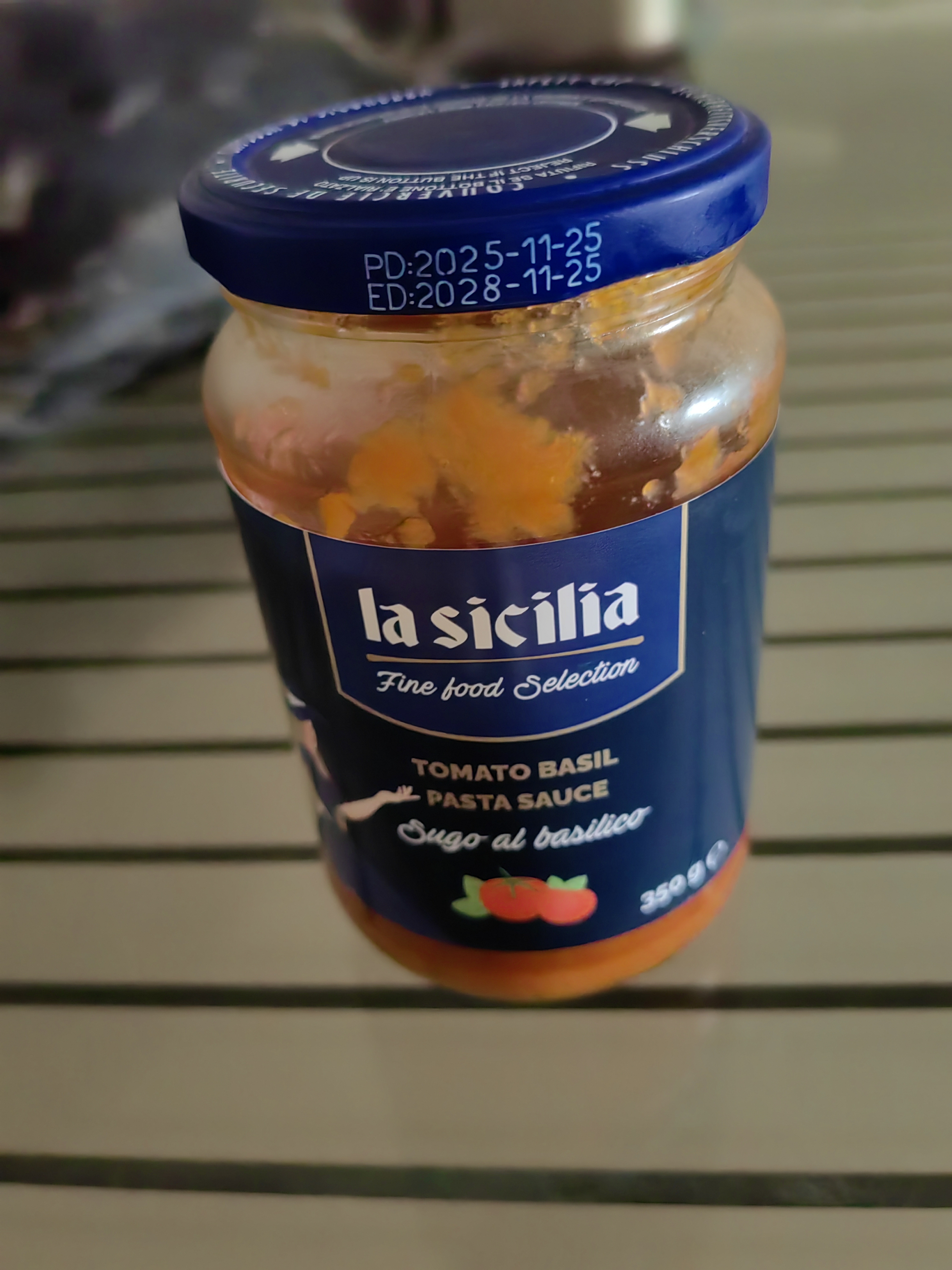 lasicilia【进口】拿坡里风味番茄罗勒意面酱350g 意粉番茄酱意大利面红酱 实拍图