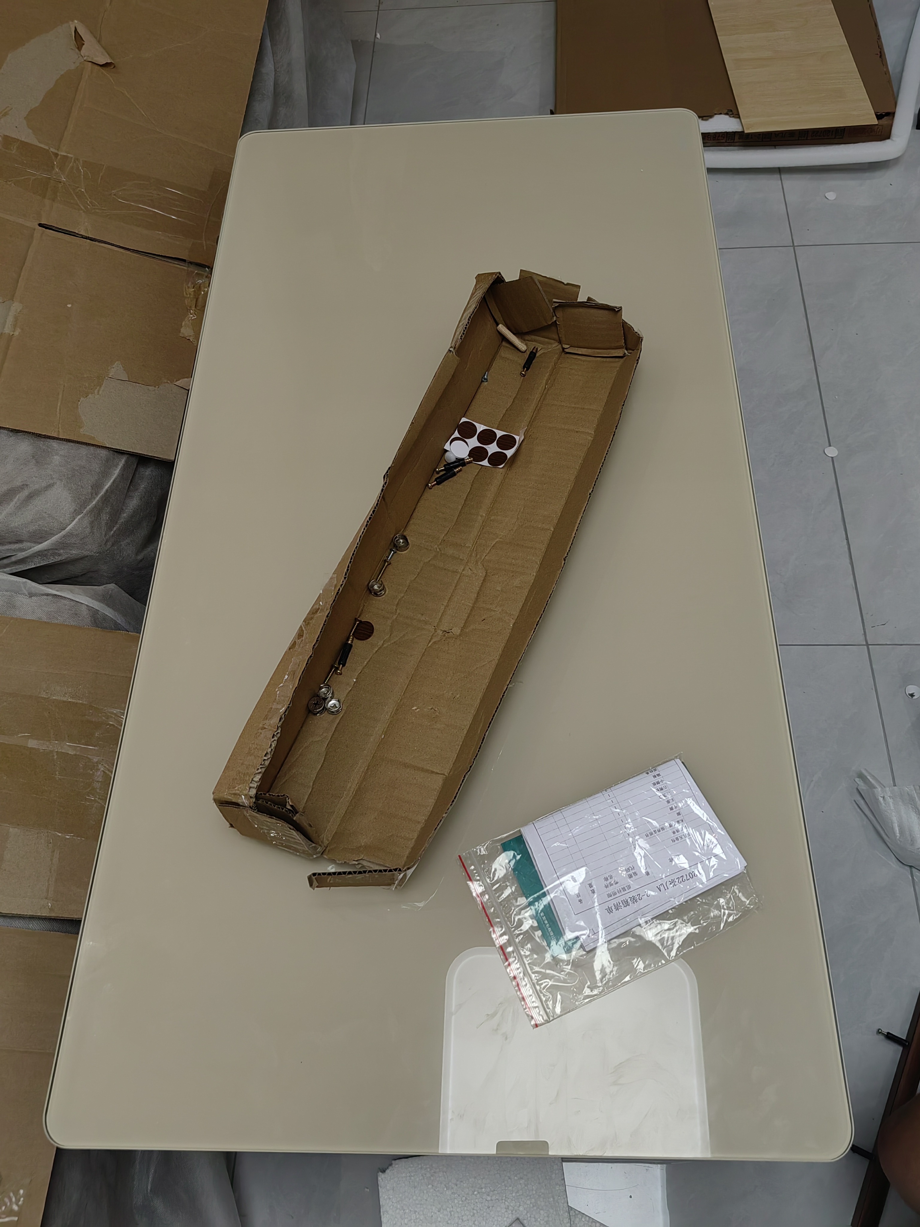 全友家居 现代简约茶几电视柜组合套装客厅收纳储物置物柜子家用茶桌 实拍图