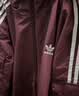 adidas经典通勤百搭休闲运动连帽夹克早秋外套男女阿迪达斯三叶草   暗红   2XL 实拍图