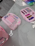 奥智嘉儿童化妆品玩具女孩彩妆套装口红眼影粉底公主化妆包生日礼物 实拍图