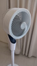 艾美特（AIRMATE）【天鹅MAX】空气循环扇直流变频家用大风力电风扇卧室轻音一级能效负离子净化语音落地扇 SRDI151 实拍图