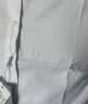 罗蒙（ROMON）纯色商务职业正装男士白衬衫工装外套长袖衬衣男CS108白色XL 实拍图