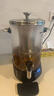 品湖智能煮茶器全自动大容量电热烧水桶泡茶桶煮茶桶养生茶养生壶小吊梨汤机酸梅汤熬煮煎药机 （无茶漏）黑色恒温10L泡茶桶实际6L水 6L 实拍图