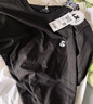 杰克·琼斯（JACK&JONES）26年男装新款【凉感】短袖T恤男士简约纯色透气打底耐洗半袖 E43纯黑色 常规 L （180） 实拍图