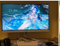 AOC 爱攻7 31.5英寸WOLED 4K 165Hz双模330Hz 0.03ms 10bit 低蓝光 16W音箱 游戏电竞显示器AG327UD 实拍图
