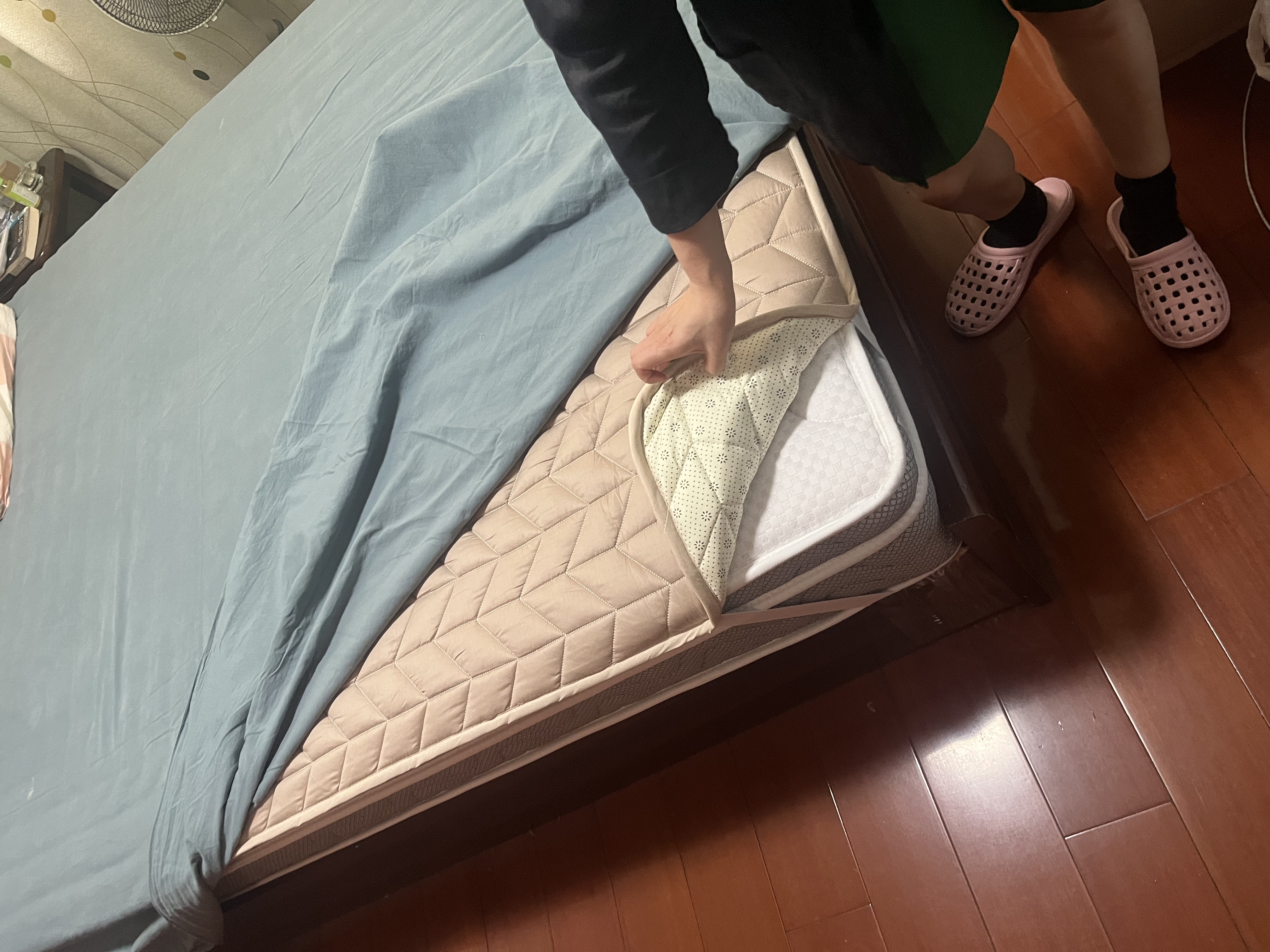 顾家家居（KUKA）梦想垫旗舰版天然乳胶独袋弹簧床垫主次卧0001J软硬适中1.5x2米 实拍图