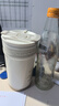 飞利浦（PHILIPS）头戴式有线耳机电脑耳麦带麦克游戏教育网课学习 3.5mm音频接口TAH4105适用苹果华为 白 实拍图