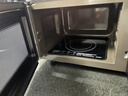 格兰仕（Galanz）变频微波炉烤箱一体机光波炉900瓦大功率速热家用23L大容量平板易清洁省电一级能效智能菜单烧烤 2026新升级彩膜BM1(S2) 实拍图