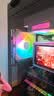 华硕TUF GAMING TR120 雷光 白色机箱风扇 ARGB风扇/PWM温控调速/双层LED阵列/28mm厚扇 实拍图
