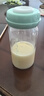 可瑞儿（MyCarol）玻璃储奶瓶宽口径婴儿奶瓶母乳保鲜存奶180ml*2个装 CN-P01 实拍图