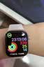 Apple/苹果 Watch S11 智能手表GPS+蜂窝款42毫米玫瑰金色铝金属表壳淡桃粉色运动型表带S/M MF984CH/B 实拍图