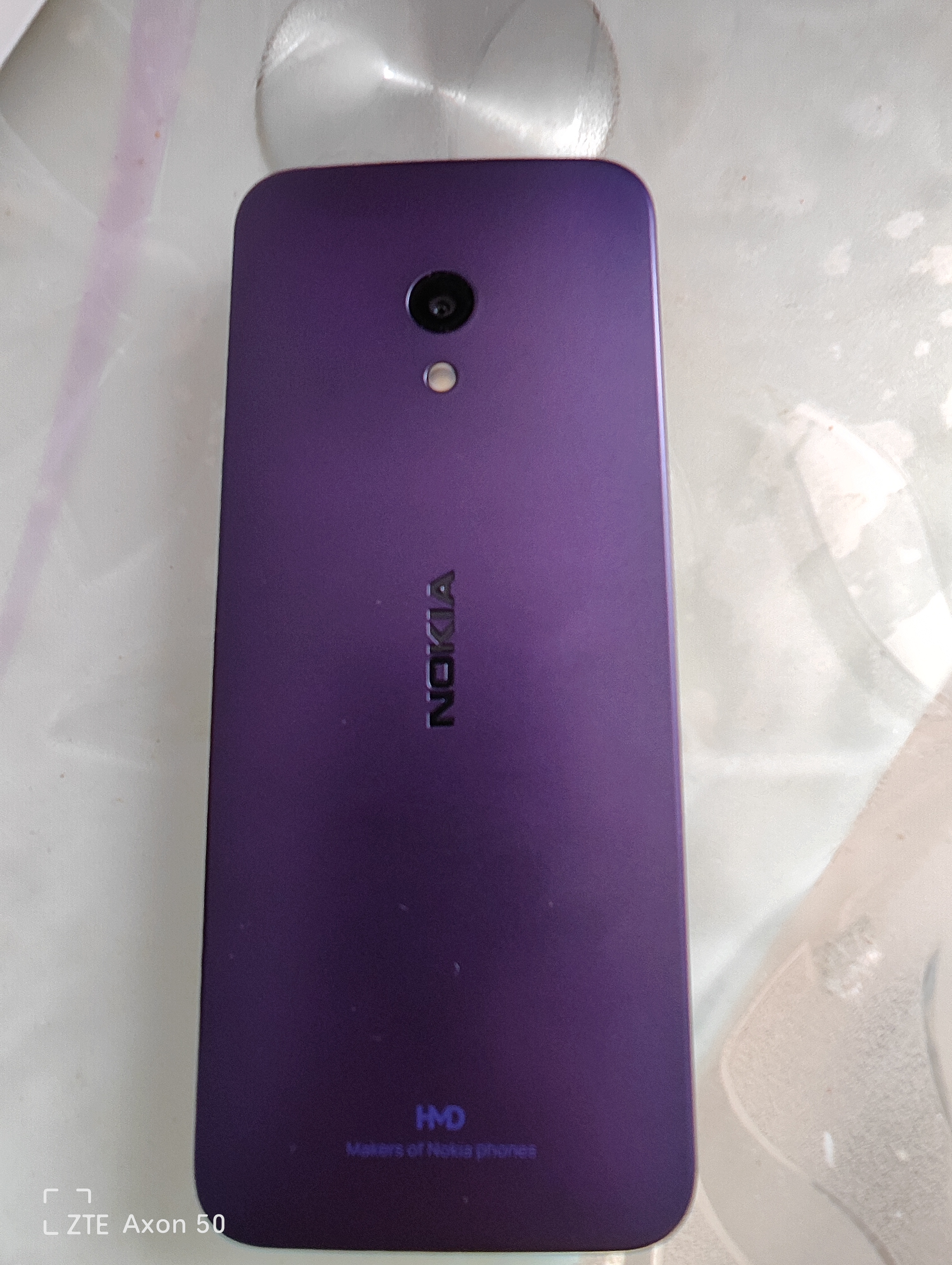 诺基亚（NOKIA）235 4G 移动联通电信全网通 2.8英寸双卡双待 直板按键手机 老人老年手机 学生手机 紫色 实拍图