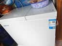 奥克斯双温冰柜家用小型双箱冷柜 冷藏冷冻两用柜双门商用大容量卧式冷柜节能省电 【节能低噪】可囤360斤肉丨 179L 【双温分储】 实拍图