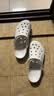 卡骆驰（CROCS）洞洞鞋男女鞋贝雅卡骆班Clog一脚蹬穿沙滩凉拖鞋205089-126 M8W10 实拍图