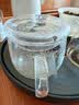 富光花茶杯透明茶杯内胆茶水分离杯办公室玻璃杯子水杯350ml 实拍图