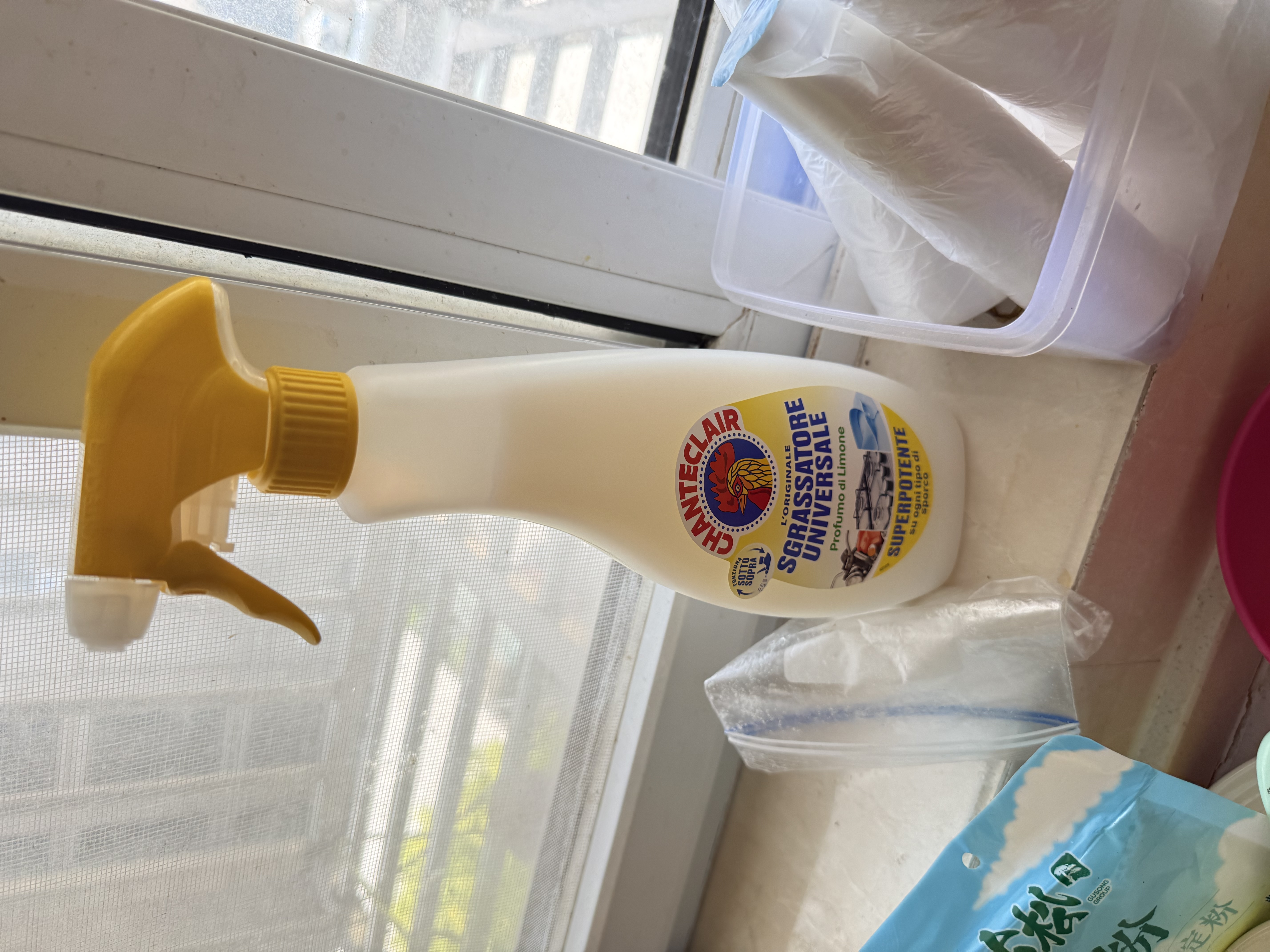 大公鸡管家（CHANTE CLAIR）多功能油污净600ml 柠檬香强力厨房重油污清洁剂油烟机净 实拍图